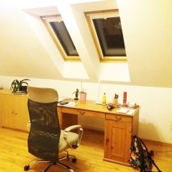 Moderní studentský dívčí pokoj - PŘED